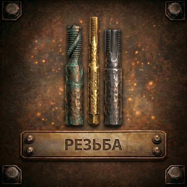 Резьба и отверстия
